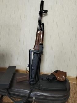 Сайга 410К. Оса-лазер.