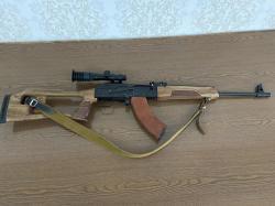 Сайга 7,62/39, дерево под СВД, с оптикой