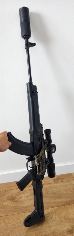 Сайга 7,62*39 с удлиненным стволом