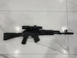 Сайга 7.62х39 + прицел загоник Хоук 1-4