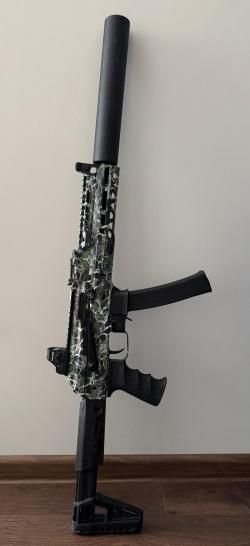 Сайга 9х19 в тюнинге