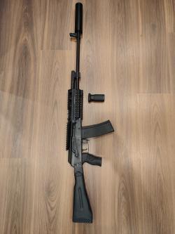 Сайга М3 5.56х45 Fab Defense ПВО-Penetrator на максималках
