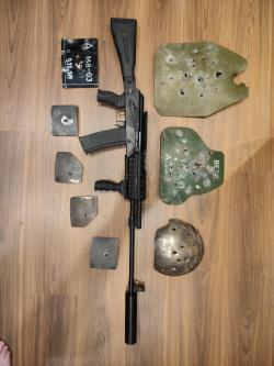 Сайга М3 5.56х45 Fab Defense ПВО-Penetrator на максималках