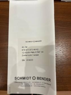Schmidt Bender 12-50x56mm PM II P P4F 1/4cm cw MT / ST