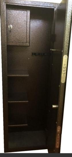 Сейф оружейный Торекс на три ствола 120*48*25.