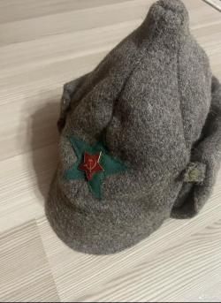 Шапка Буденовка РККА Пограничные войска