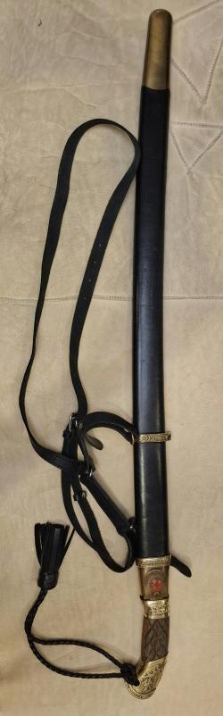 Шашка казачья офицерская за храбрость