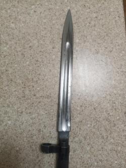 Штык СКС и нож охотничий,номерной,СССР