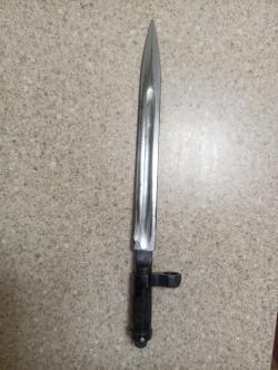 Штык СКС и нож охотничий,номерной,СССР