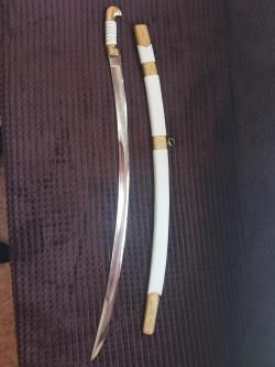 Шашка "ПАРАДНАЯ" 2-х доловая сталь 60С2А