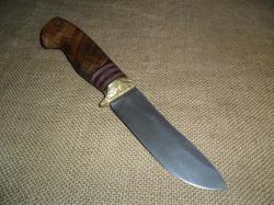 Шкуросъёмный нож для охотника из рапида