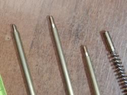 Шомпол с ершиками, калибр 5,6 мм