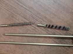 Шомпол с набором ёршиков кал. 5,6 мм