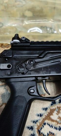 Охолощëнный автомат. АК 12