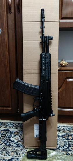 Охолощëнный автомат. АК 12