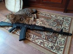 Схп ак-74м охолощенный автомат Калашникова