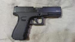 Охолощенный пистолет Retay Mod Beretta 84FS. Glock 17. Blow Mini. кал. 9 мм P.A.K. 