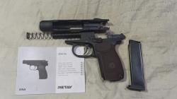 Охолощенный пистолет Retay: Beretta 84FS-F29. Glock 17-19. Blow Mini 9. XTreme. XPRO. PT24. X1. S2022. ПМ Макарова. Тт Ansar. Beretta 92.. кал. 9 мм P.A.K. 