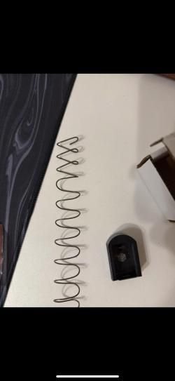 Штатная пружина магазина GP, пятка +3 GP, ПЛК