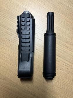 Штатные газовая трубка и цевье Сайга-МК 030