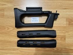 Штатный приклад и накладки Тигр