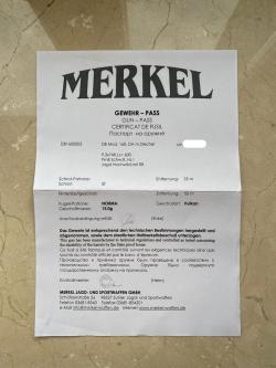 Штуцер охотничий двуствольный MERKEL 160 DA