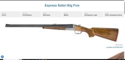 Штуцер Sabatti Express Safari Big Five в калибре .450 Nitro Express 3 1/4"