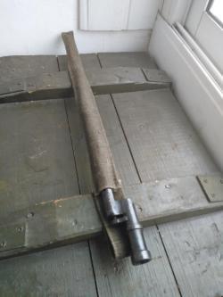 Штык к винтовке Мосина. С чехлом.