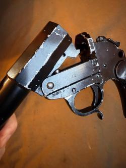 Макет немецкой ракетницы. LP-34.