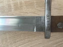 Штык-нож к винтовке Маузер обр. 1893 года