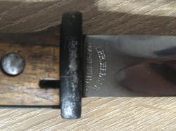 ШТЫК обр.1884/98 Gebr.Heller Marienthal Германия