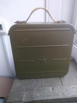 Короб пулеметный Максим. С лентой. СССР. Ленты пулеметные с протяжкой!