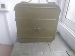 Короб пулеметный Максим. С лентой. СССР. Ленты пулеметные с протяжкой!