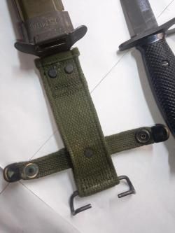 Штык U.S. M7, ножны U.S. M8A1 (PWH)  Вьетнам (1961-1975 г.)