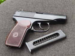 Пистолет Макарова Охолощенный ПМ-СХ 1955 г. Коллекционный экземпляр на красивом номере.