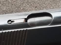 Пистолет Макарова Охолощенный ПМ-СХ 1955 г. Коллекционный экземпляр на красивом номере.