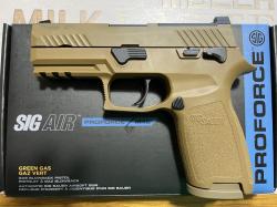 SIG Sauer SIG P320 / M18 6mm Version Green Gas