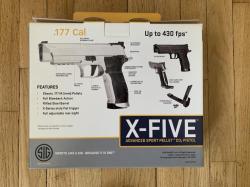 Sig Sauer X-Five (P226-X5-177-BLK) пулевой 4,5 мм blowback
