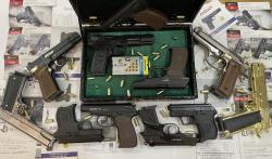 Сигнальные пистолеты COLT 911 (KUZEY)  9mm P.A.K. ЗОЛОТО и НИКЕЛЬ