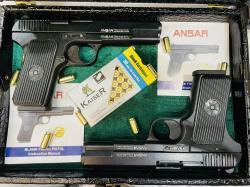 Сигнальные пистолеты COLT 911 (KUZEY) 9mm P.A.K. ЗОЛОТО и НИКЕЛЬ