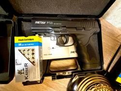 Сигнальные пистолеты: PT23, F92, G19C, TR17.