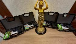 Сигнальные пистолеты: PT23, F92, G19C, TR17.