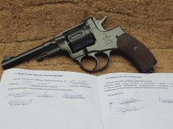 Макет револьвера Наган 1940 года выпуска ЗиД новый