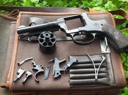 Макет револьвера Наган 1932 года выпуска ЗиД новый, не шлифован, отличный экземпляр