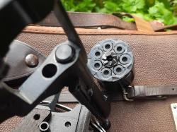 Макет револьвера Наган 1932 года выпуска ЗиД новый, не шлифован, отличный экземпляр