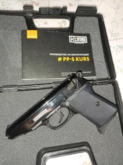 НОВЫЙ Сигнальный охолощенный пистолет Walther PP-S PPS PPK Kurs 10ТК