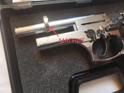 Сигнальный пистолет Beretta B92-s ХРОМ 2018 г.