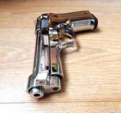 Сигнальный пистолет BLOW F 92. Никель. Новый. 9РАК.