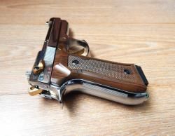 Сигнальный пистолет BLOW F 92. Никель. Новый. 9РАК.