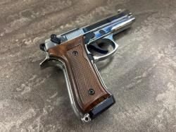 Сигнальный пистолет Blow F92 Auto Chrome (автоматический режим, Beretta 92, Беретта хром) 